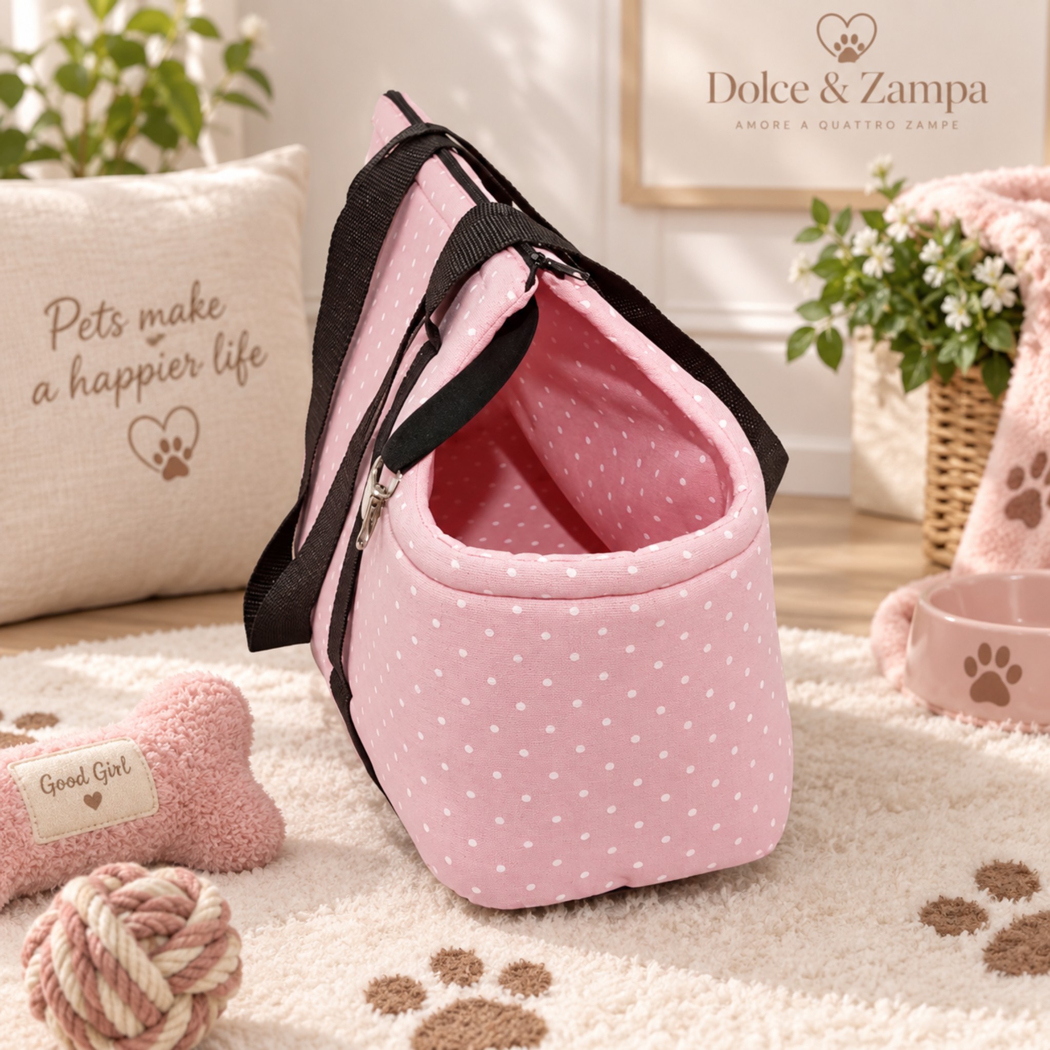 Trasportino Minnie e Mickey per cani